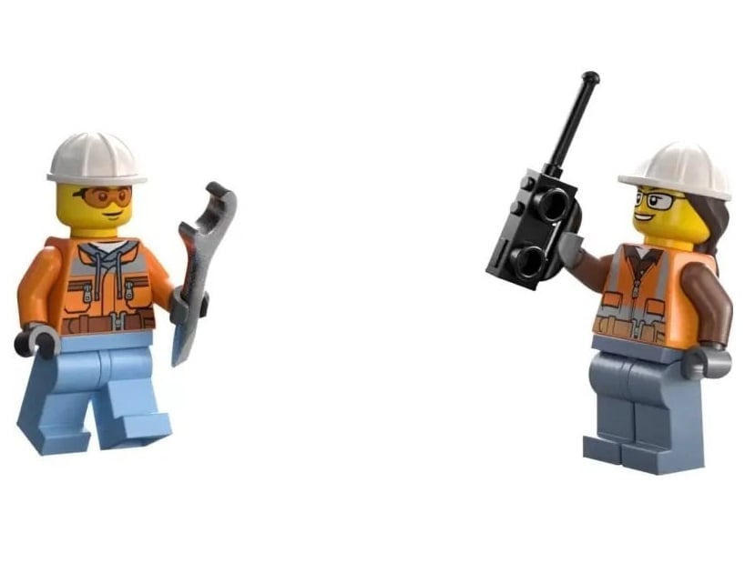 Конструктор LEGO City Мобильный кран, 340 деталей (60324) - фото 8