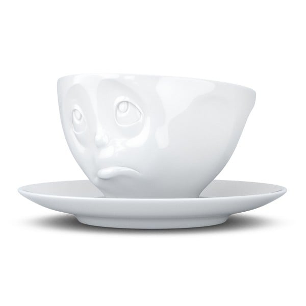 Чашка с блюдцем для кофе Tassen Ну пожалуйста 200 мл, фарфор (TASS14401/TA) - фото 2