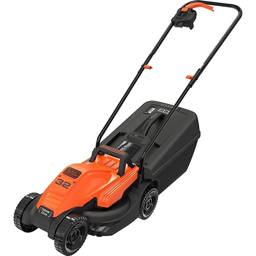 Газонокосилка Black+Decker электрическая на 4 колесах (BEMW451-QS) - фото 1