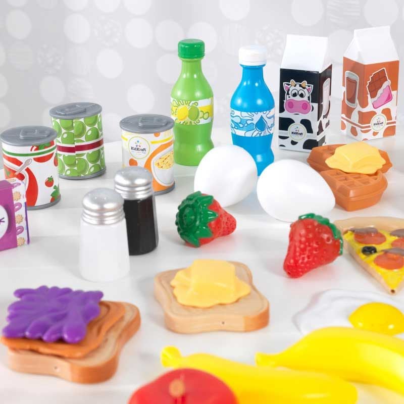 Ігровий набір KidKraft Tasty Treat Pretend Food Set, 115 предметів (63330) - фото 4