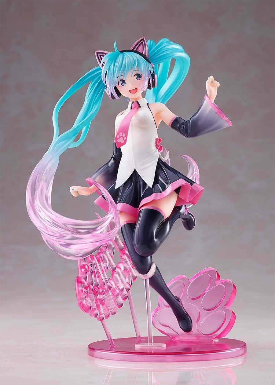 Фигурка Taito Vocaloid Hatsune Miku Happy Cat ver. Вокалоид Хацуне Мику 23 см T V HM HC 23 - фото 2