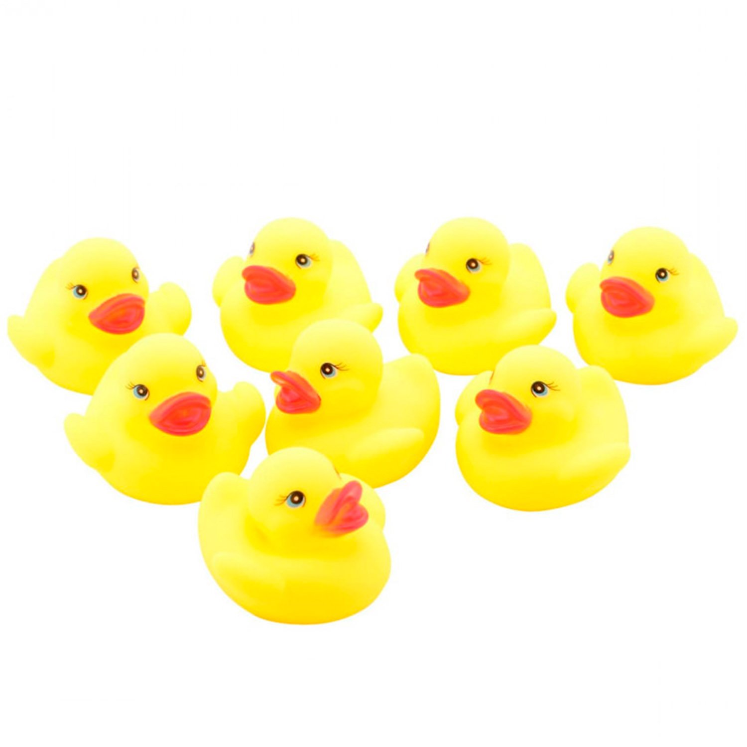 Набір іграшок для ванної Johntoy Happy World Ducks, 8 шт. (22196) - фото 1