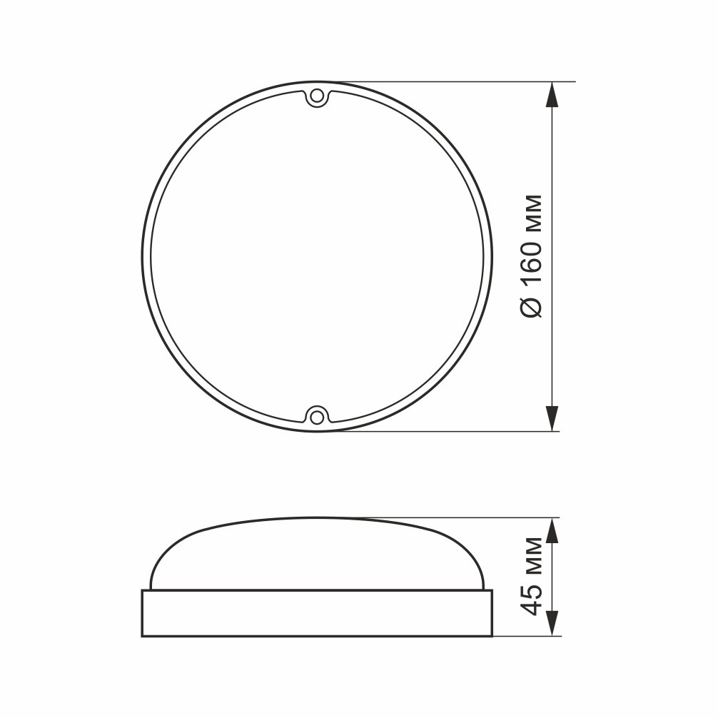 Светильник Videx LED IP65 9W 5000K круглый белый (VL-BHR-095PW) - фото 3