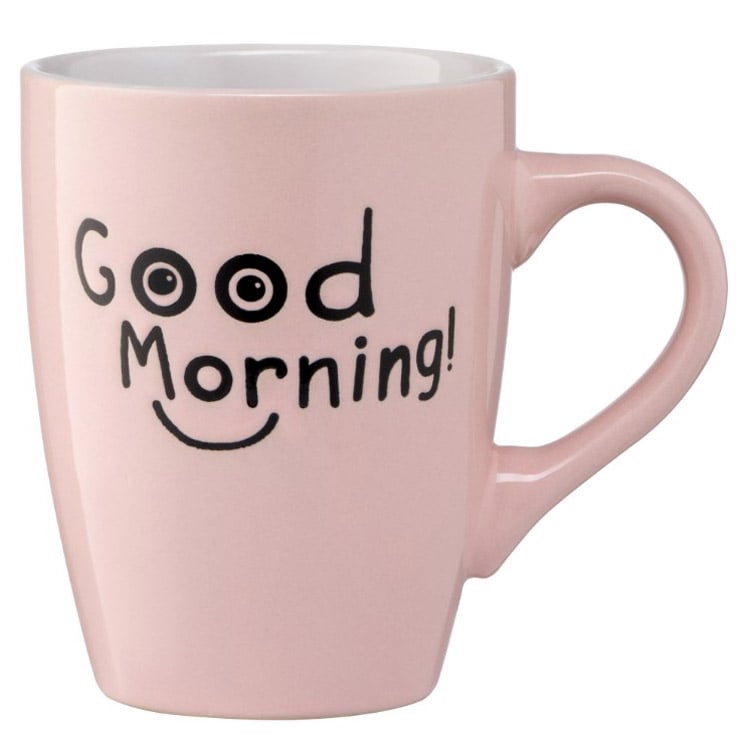 Чашка Ardesto Good Morning, 330 мл, рожевий (AR3468P) - фото 1