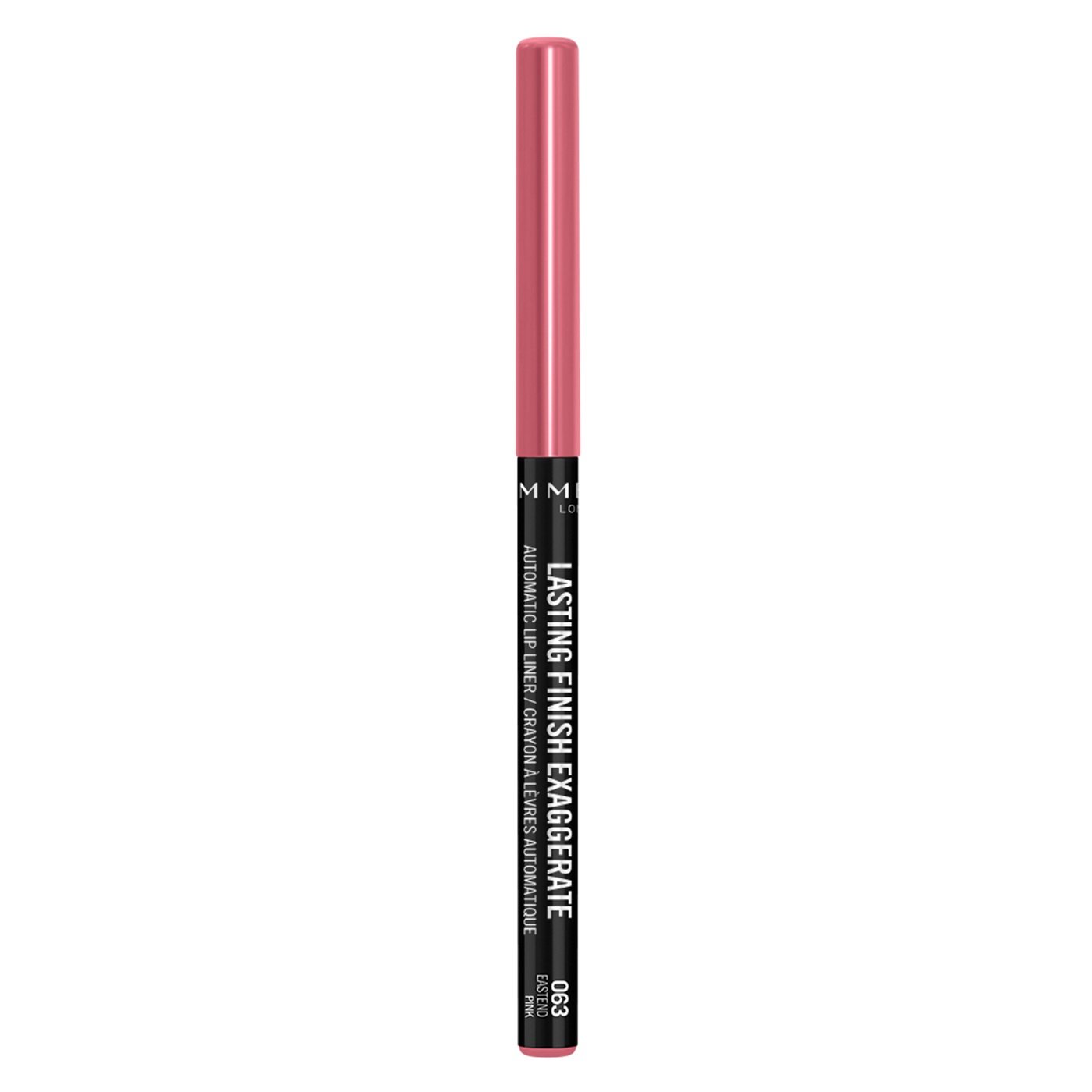Олівець для губ Rimmel Lasting Finish Exaggerate, відтінок 063 (Eastend Pink), 0,35 г (8000019858679) - фото 1