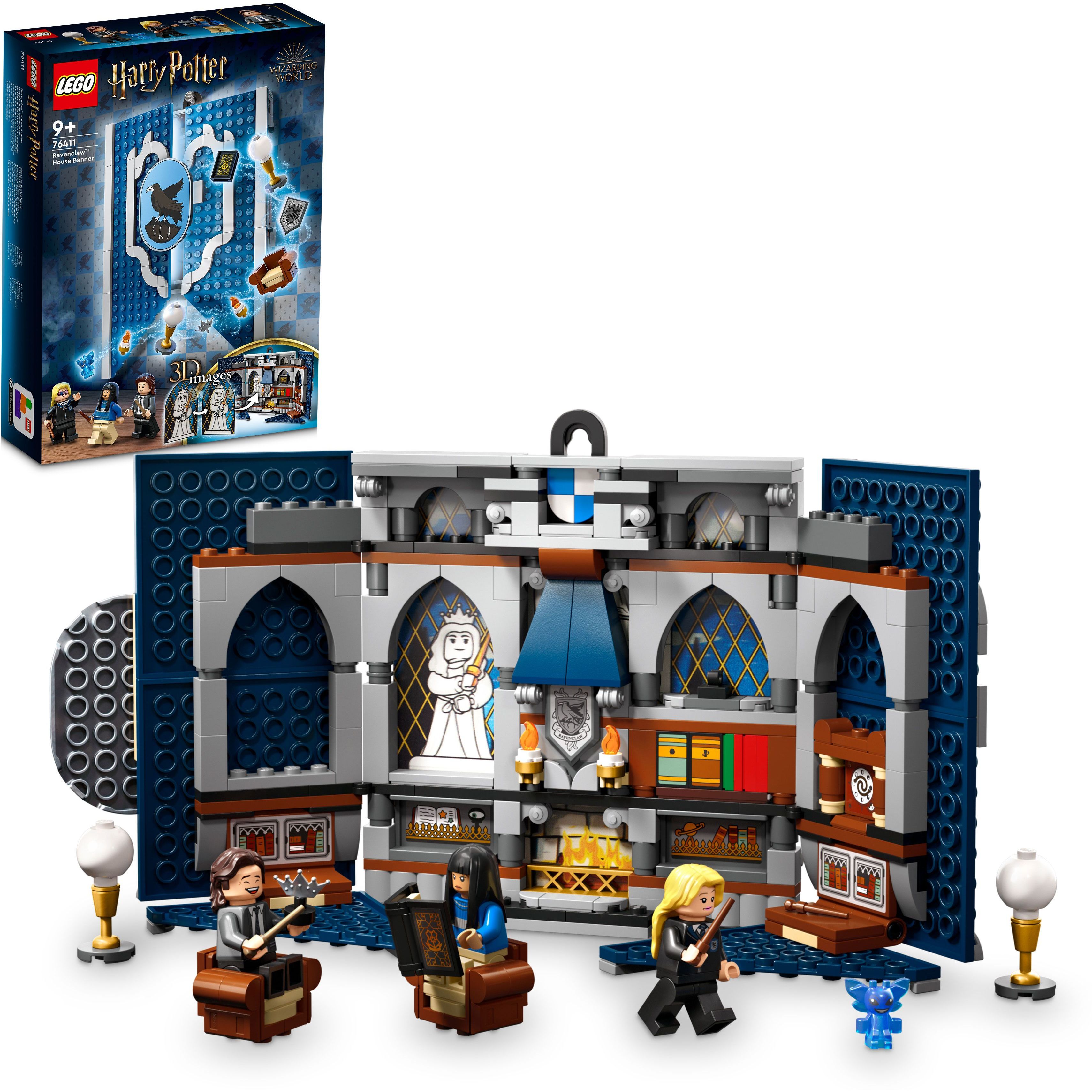 Конструктор LEGO Harry Potter Флаг общежития Рейвенклов, 305 деталей (76411) - фото 4