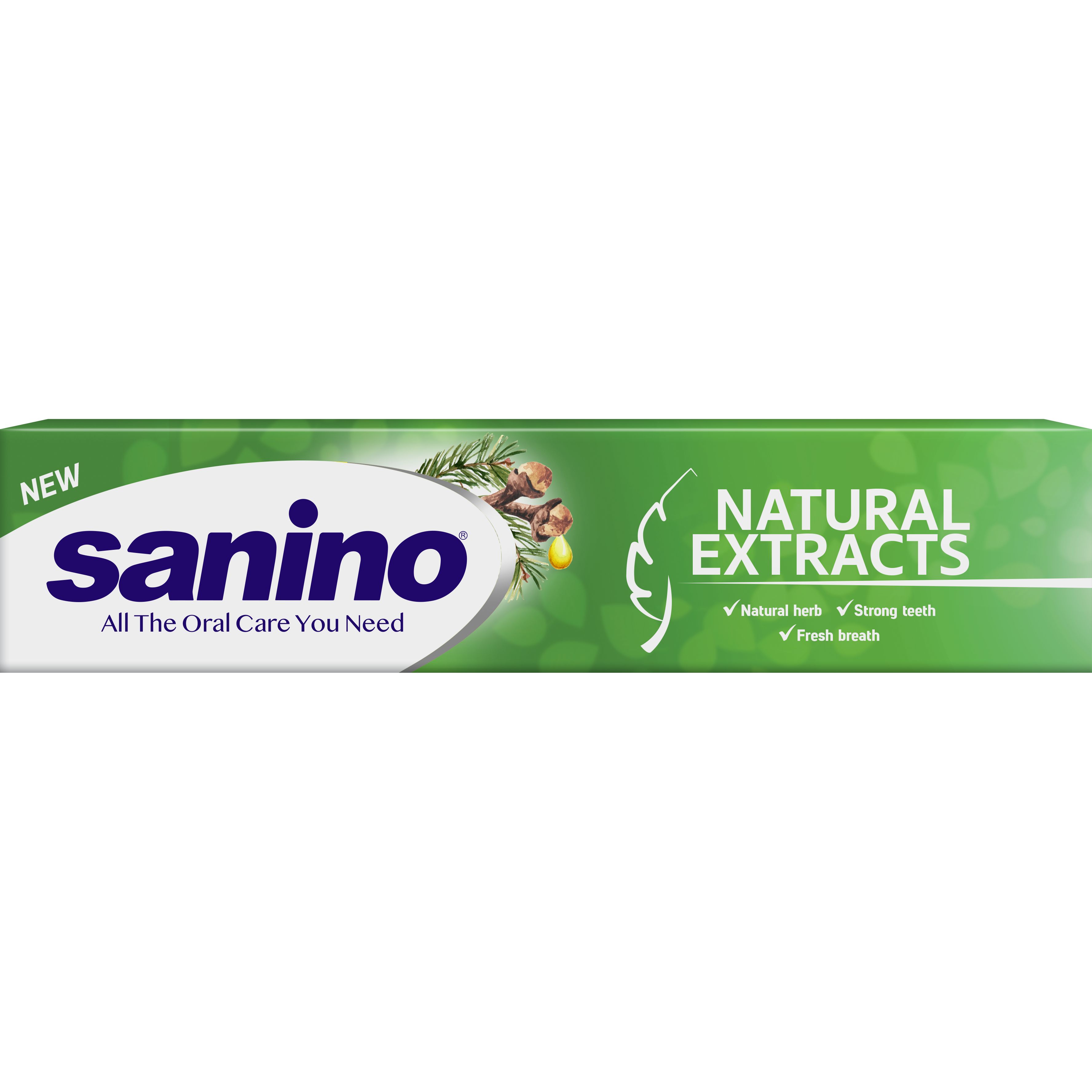 Зубная паста Sanino Natural Extracts 90 мл - фото 2