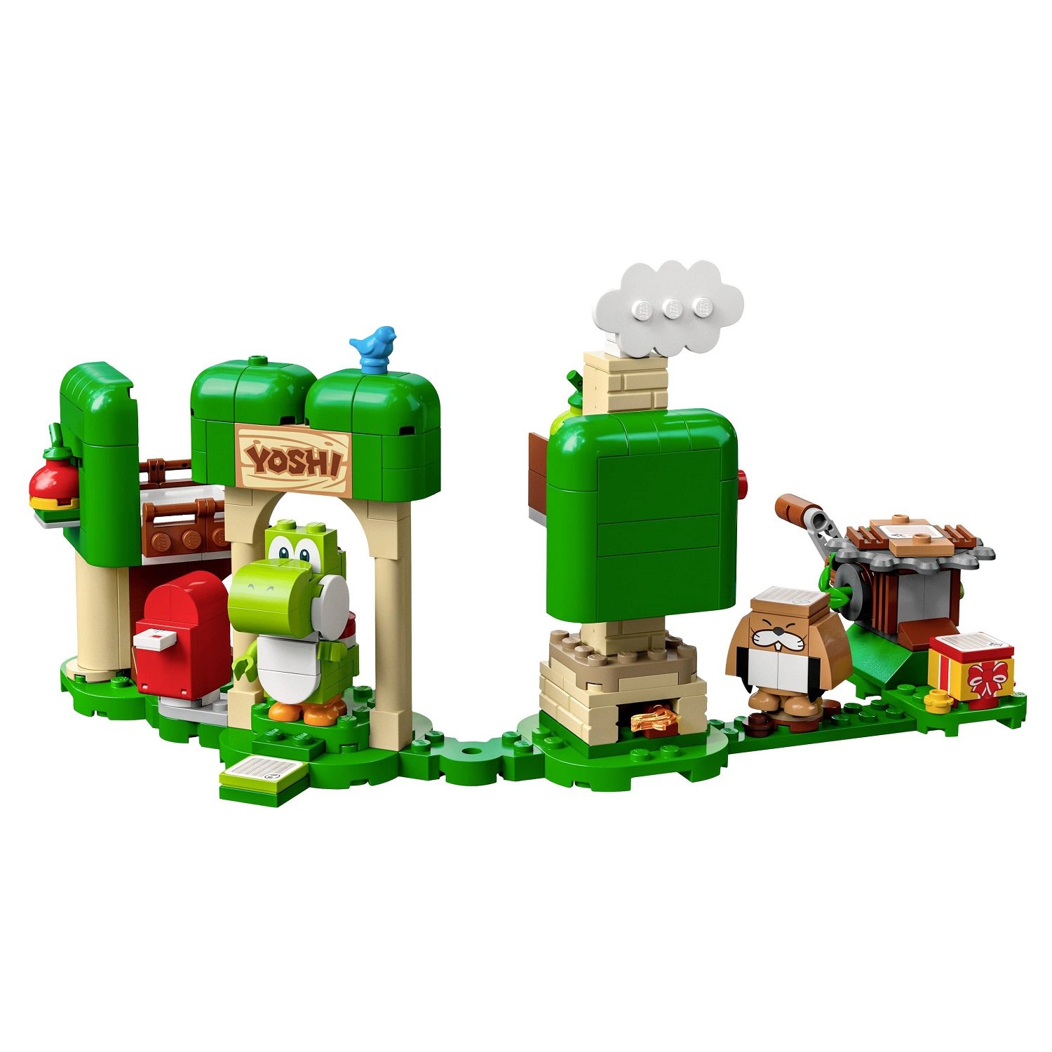 Конструктор LEGO Super Mario Набор расширения, Подарочный дом Йоши, 246 деталей (71406) - фото 4