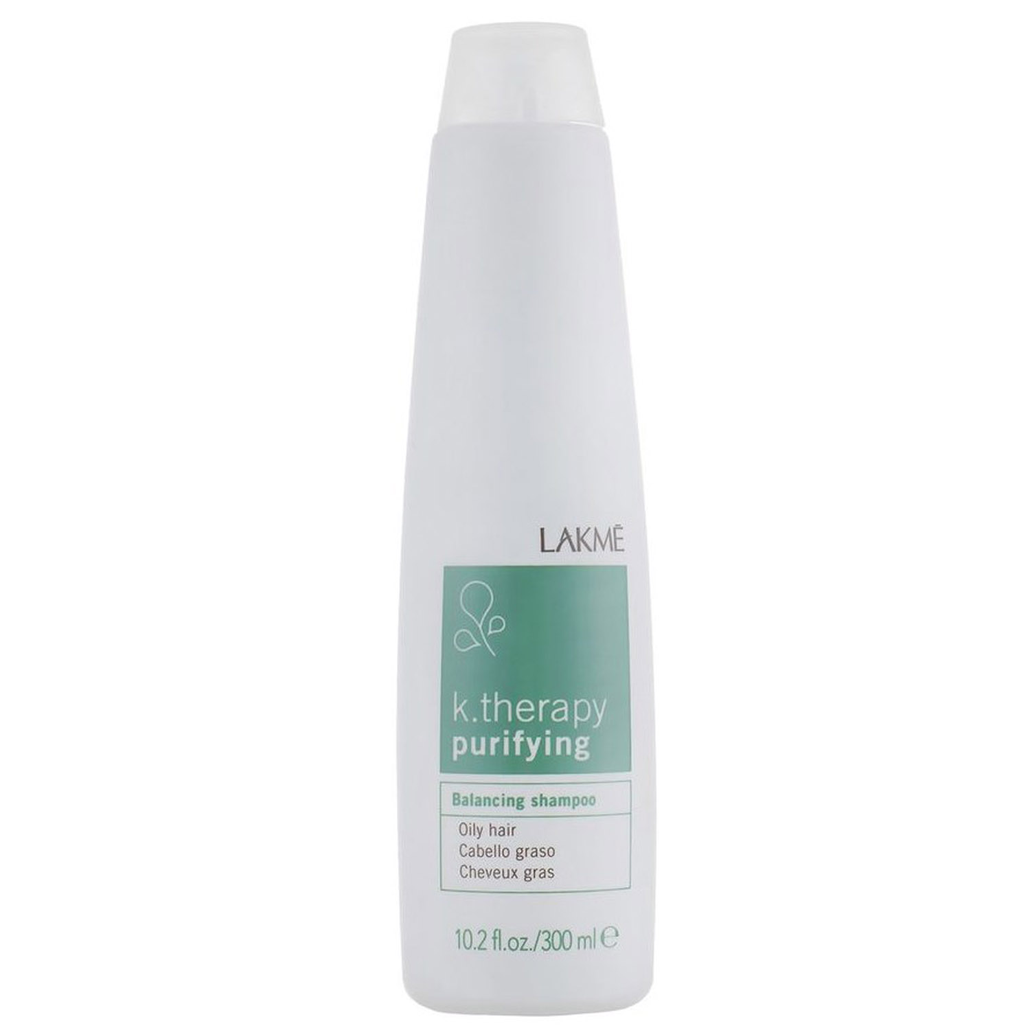 Шампунь Lakme K.Therapy Purifying Balancing Shampoo, балансирующий, для жирных волос, 300 мл - фото 1