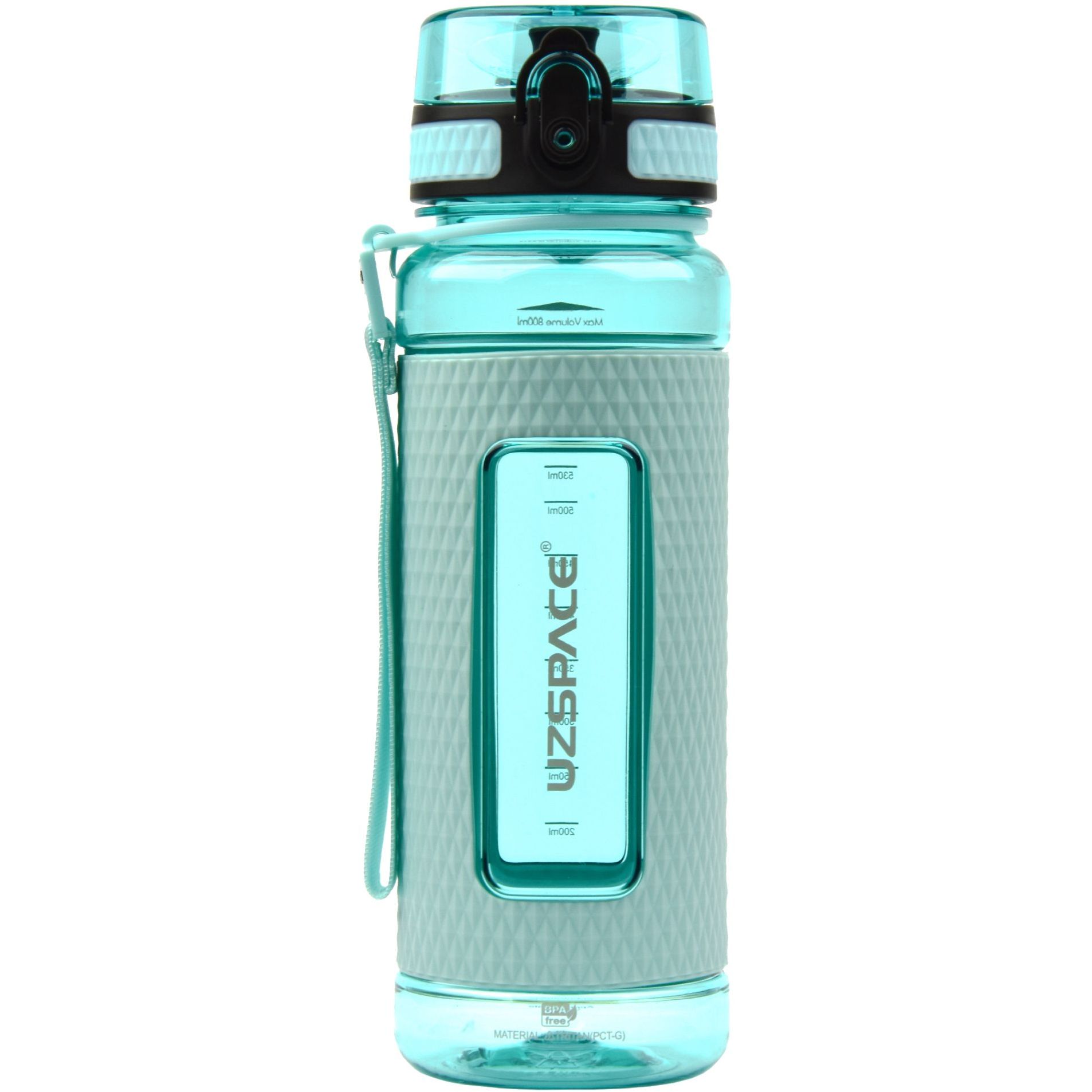 Бутылка для воды UZspace Diamond 950 мл мятная (5046) - фото 1