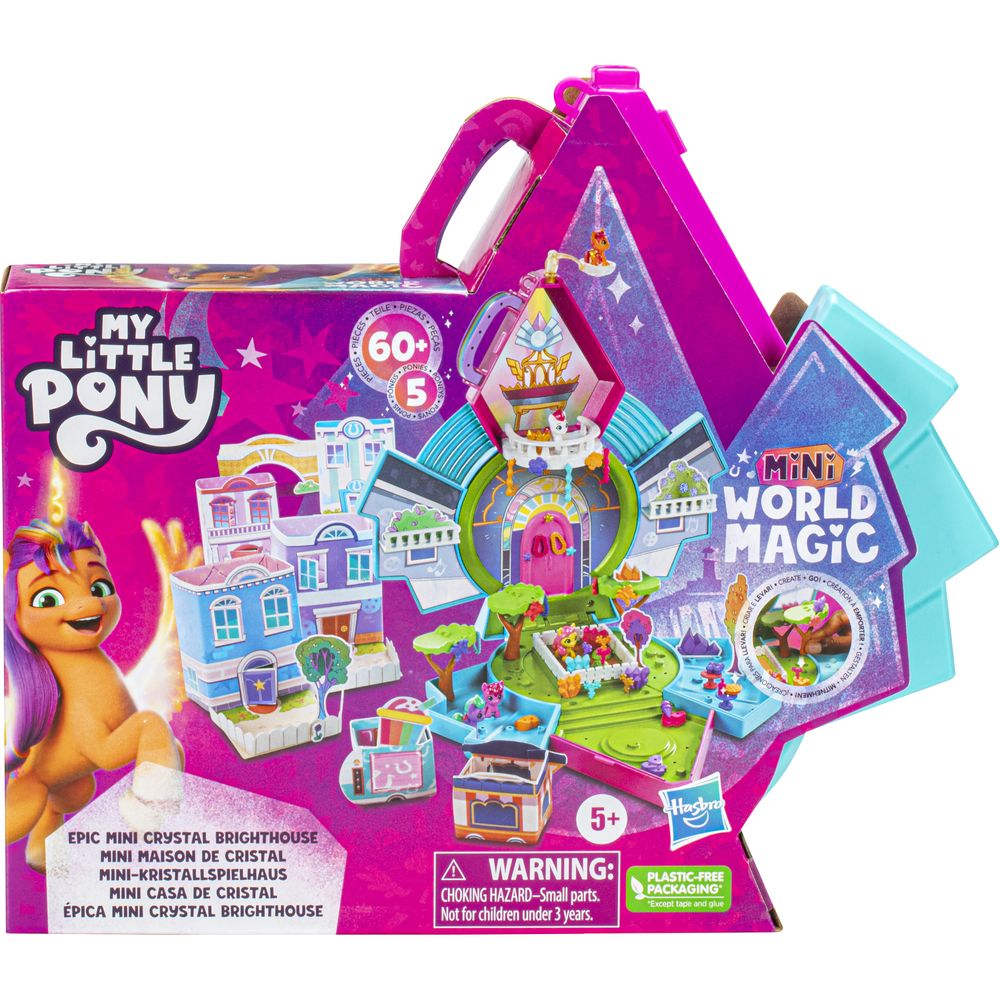 Игровой набор My Little Pony Mini World Magic Epic Mini Crystal Brighthouse Playset (F3875) - фото 2