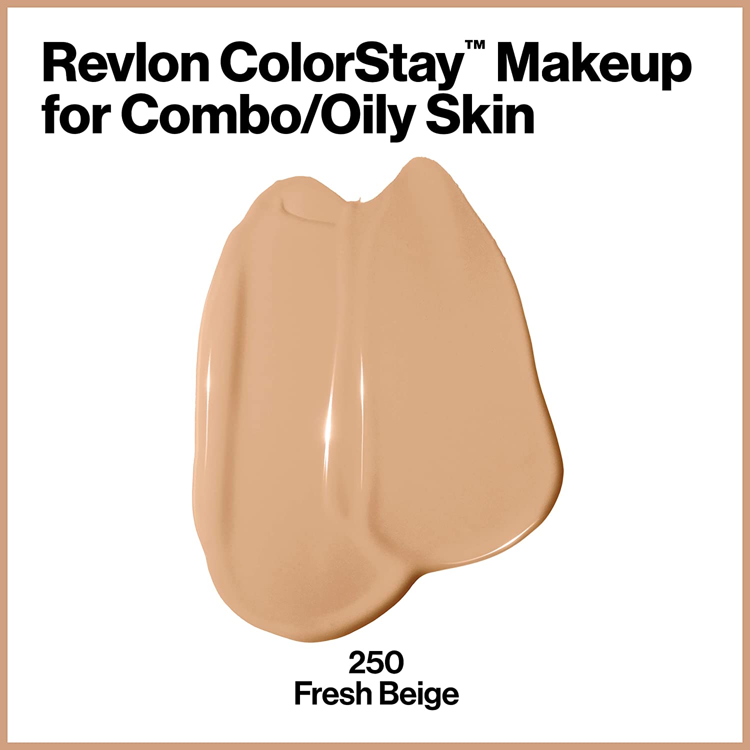 Тональний крем для комбінованої та жирної шкіри обличчя Revlon Colorstay Makeup Combination and Oily Skin, відтінок 250 (Fresh Beige), 30 мл (420587) - фото 2