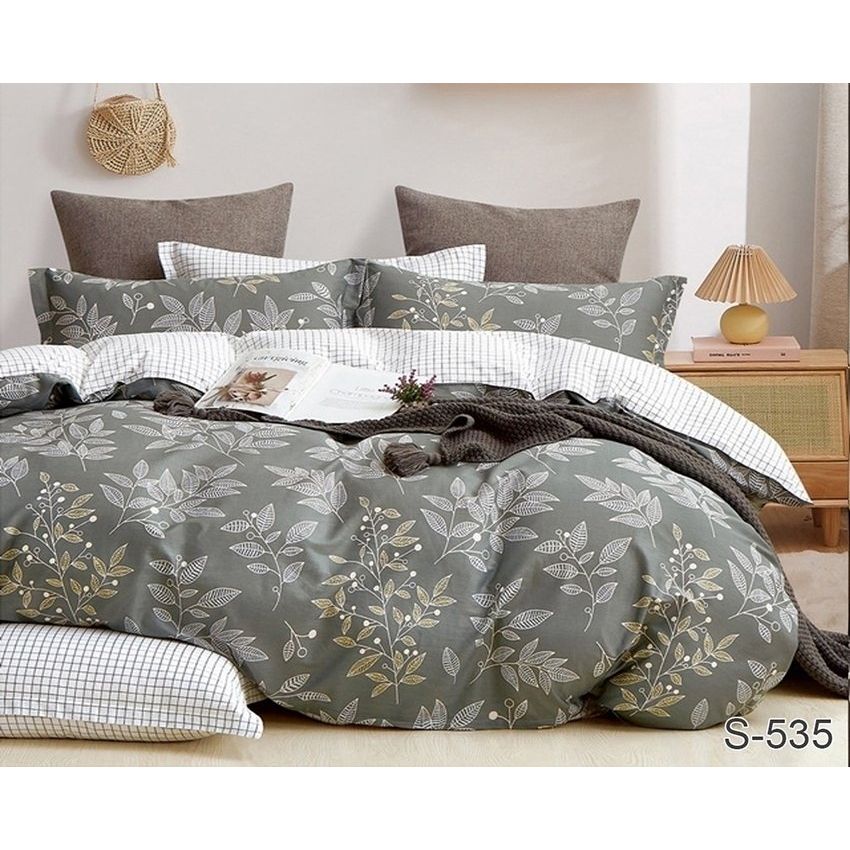Комплект постельного белья TAG Tekstil с компаньоном Евро 000267448 (S535) - фото 1