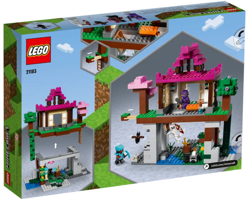 Конструктор LEGO Minecraft Площадка для тренировок, 534 деталей (21183) - фото 3