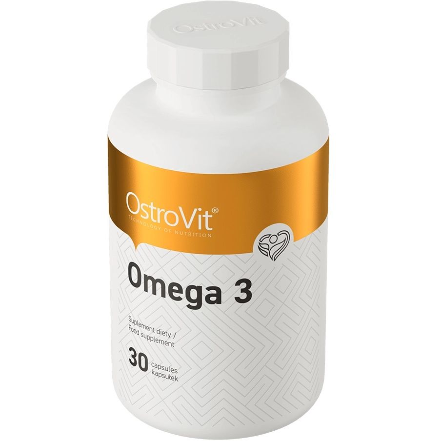 Жирные кислоты OstroVit Omega 3, 30 капсул - фото 2