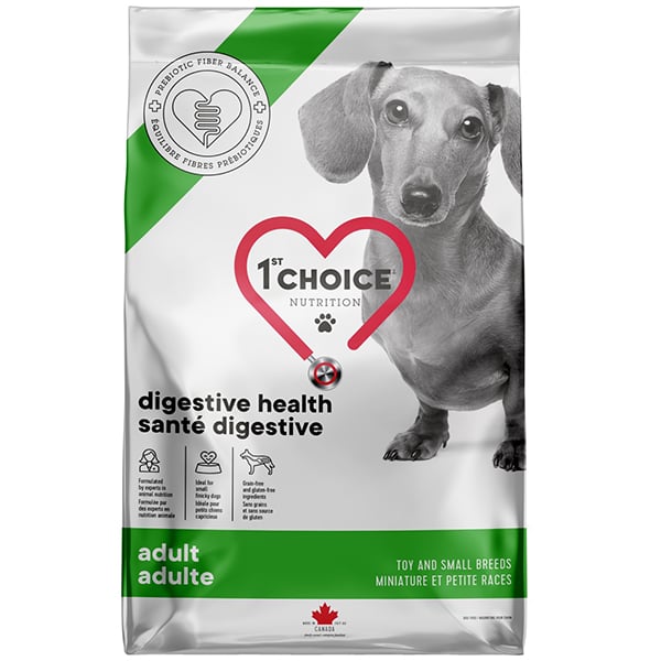 Сухий корм для собак міні порід 1st Choice Digestive Health Toy and Small, дієтичний, 5 кг - фото 1