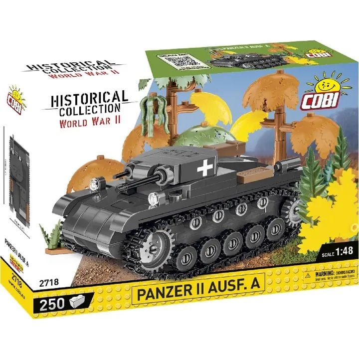 Конструктор Cobi Друга світова війна Танк Panzer II, 250 деталей (COBI-2718) - фото 1