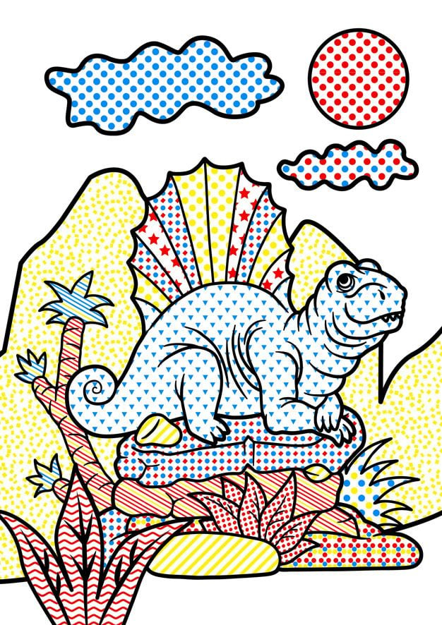Волшебная водная раскраска Кристал Бук Динозавры, 8 страниц (F00024077) - фото 3