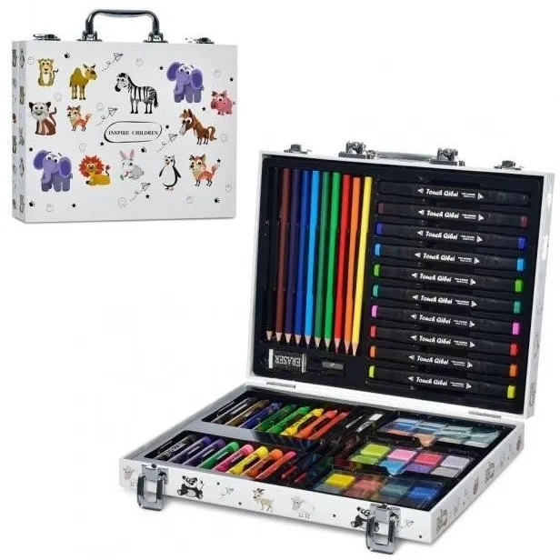 Набір для малювання та творчості Art Set Inspire children у валізі 64 предмети (2000190152.0) - фото 2