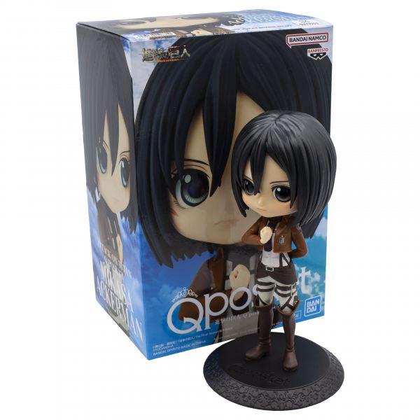 Фигурка Bandai Spirits Q posket Микаса Аккерман Mikasa Ackerman Атака Титанов Attack on titan 14 см BS MA AOT A - фото 2