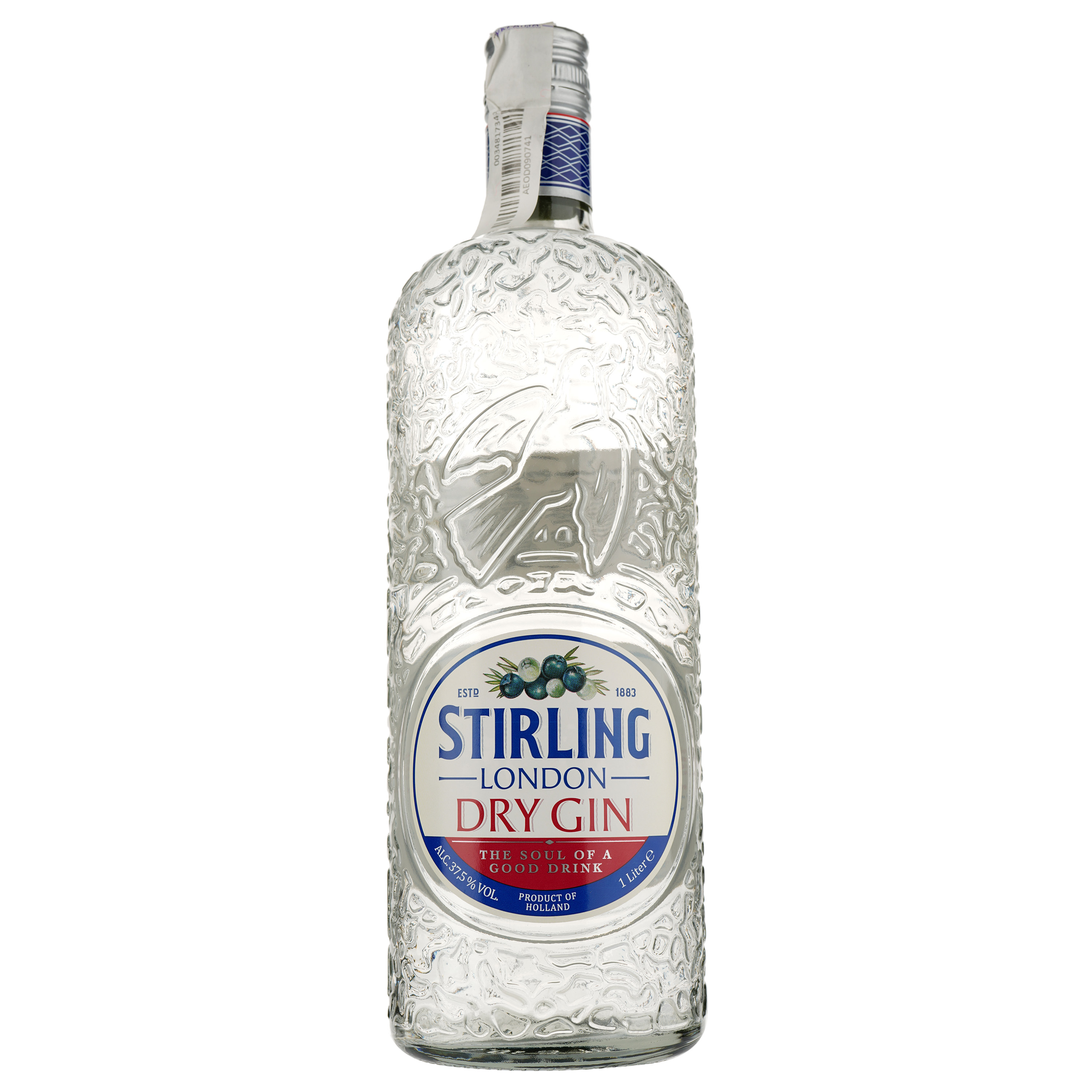 Джин Stirling London Dry, 37,5%, 1 л - фото 1