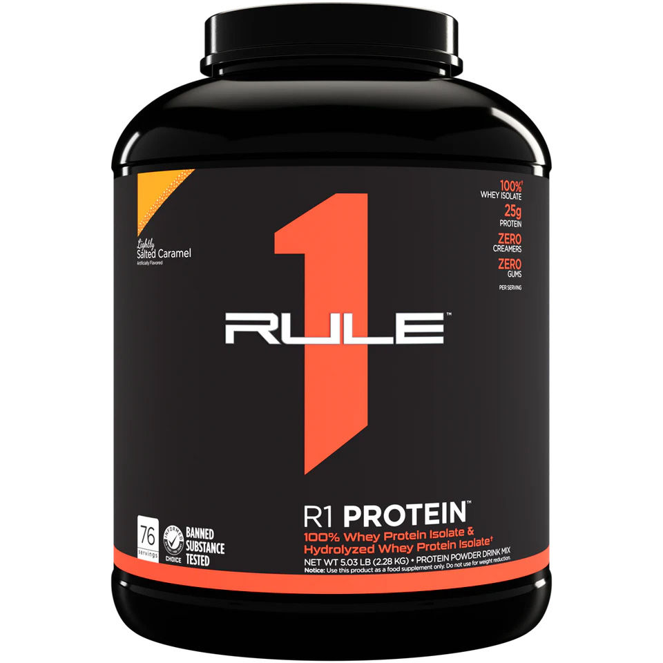 Протеин Rule 1 R1 Protein Соленая карамель 2280 г - фото 1