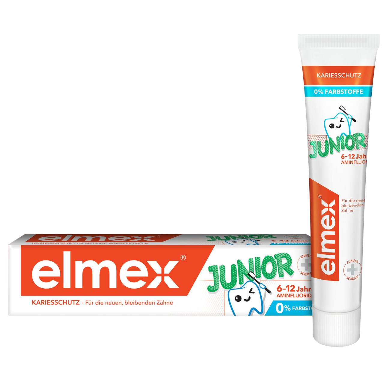Зубная паста Elmex Junior Toothpaste 75 мл - фото 1