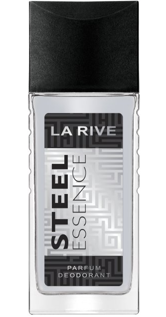 Дезодорант-антиперспирант парфюмированный La Rive Steel Essence, 80 мл - фото 1