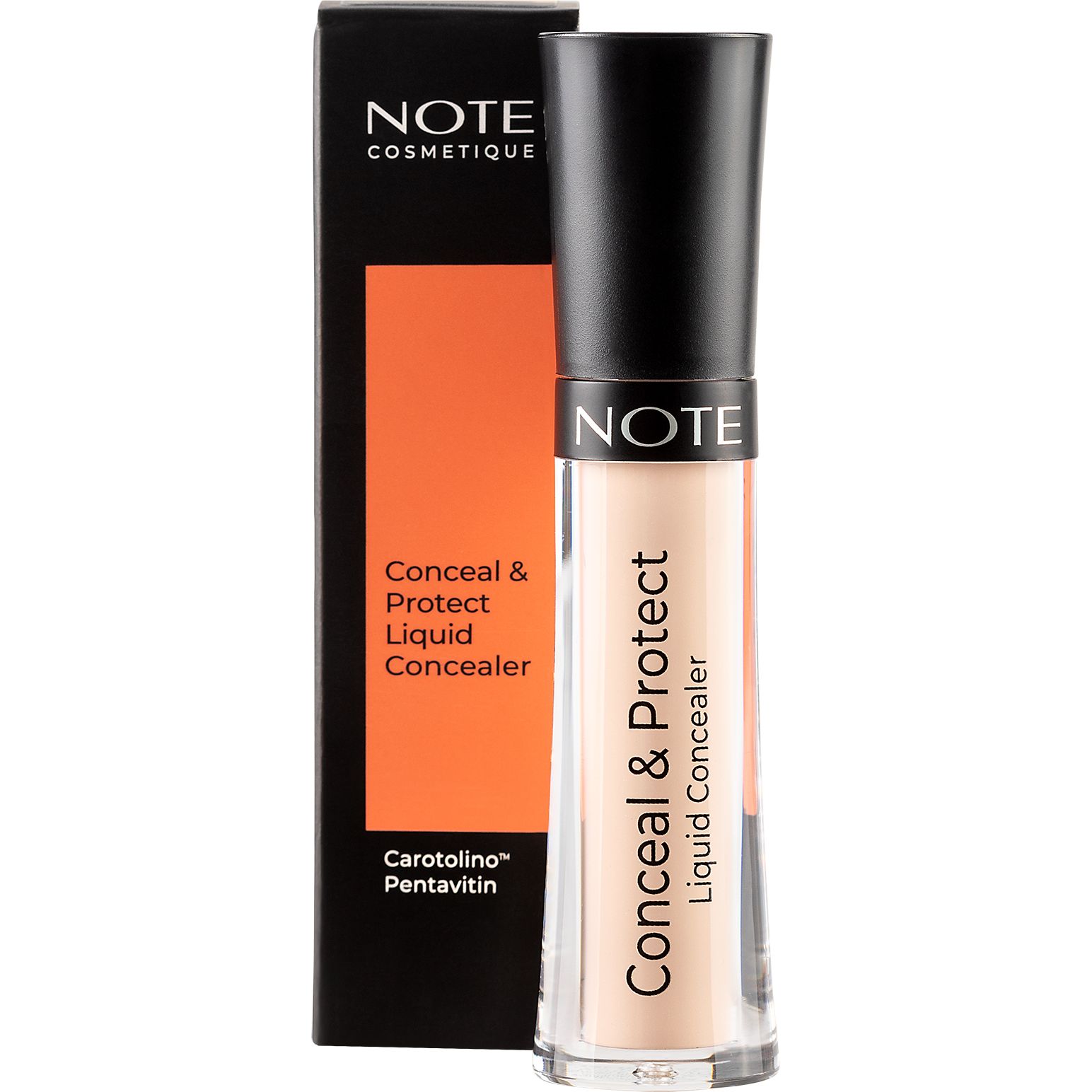 Рідкий консилер Note Cosmetique Conceal & Protect Liquid Concealer відтінок 04 (Porcelain) 4.5 мл - фото 1
