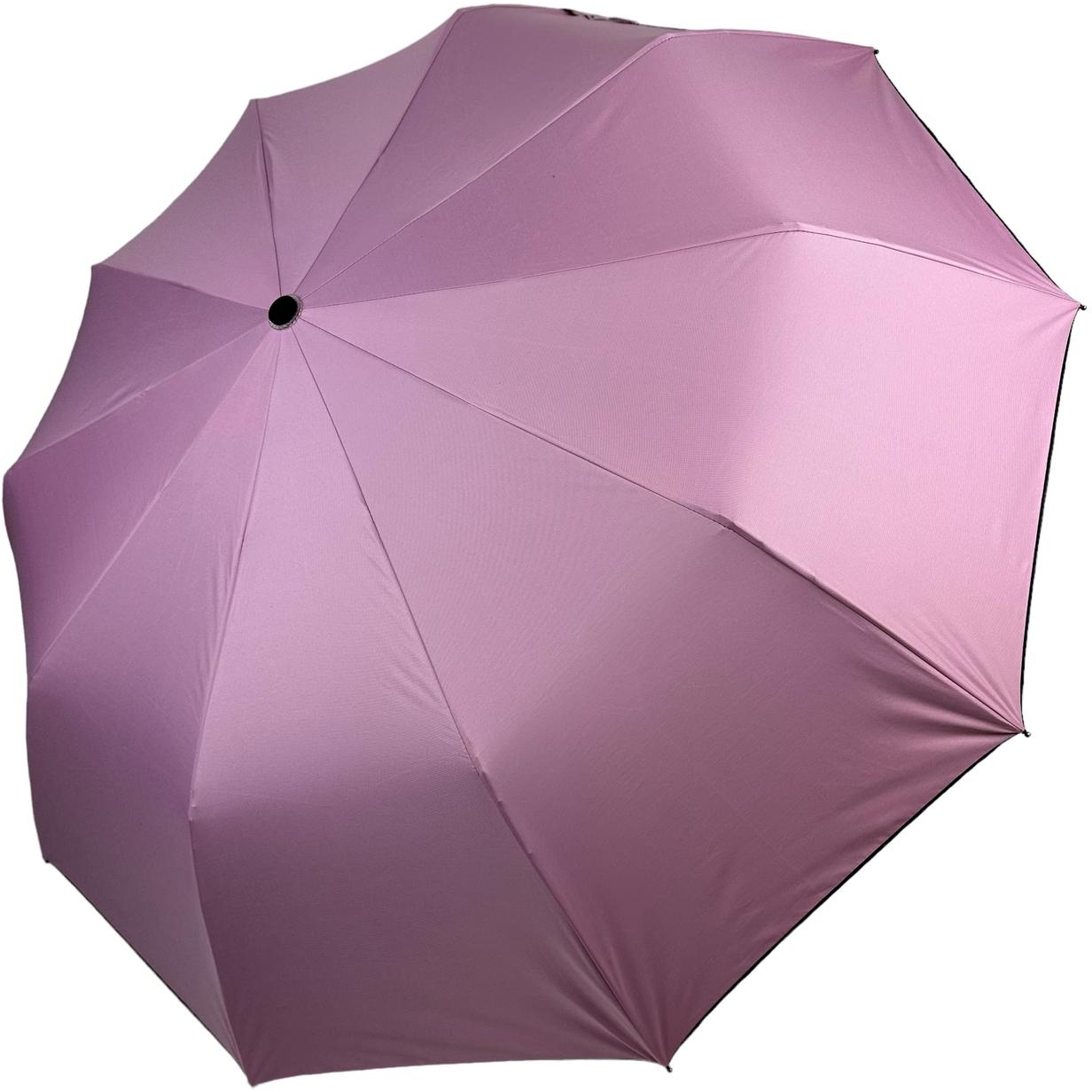 Жіноча складана парасолька напівавтомат Bellissima 102 см пудрова - фото 1