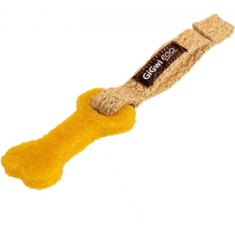 Игрушка для собак GiGwi Gum gum Маленькая кость, 9 см (75009) - фото 1