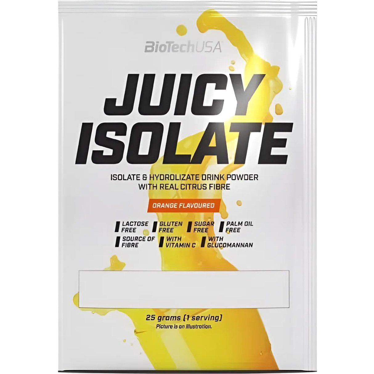 Протеїн BiotechUSA Juicy Isolate Orange 25 г - фото 1