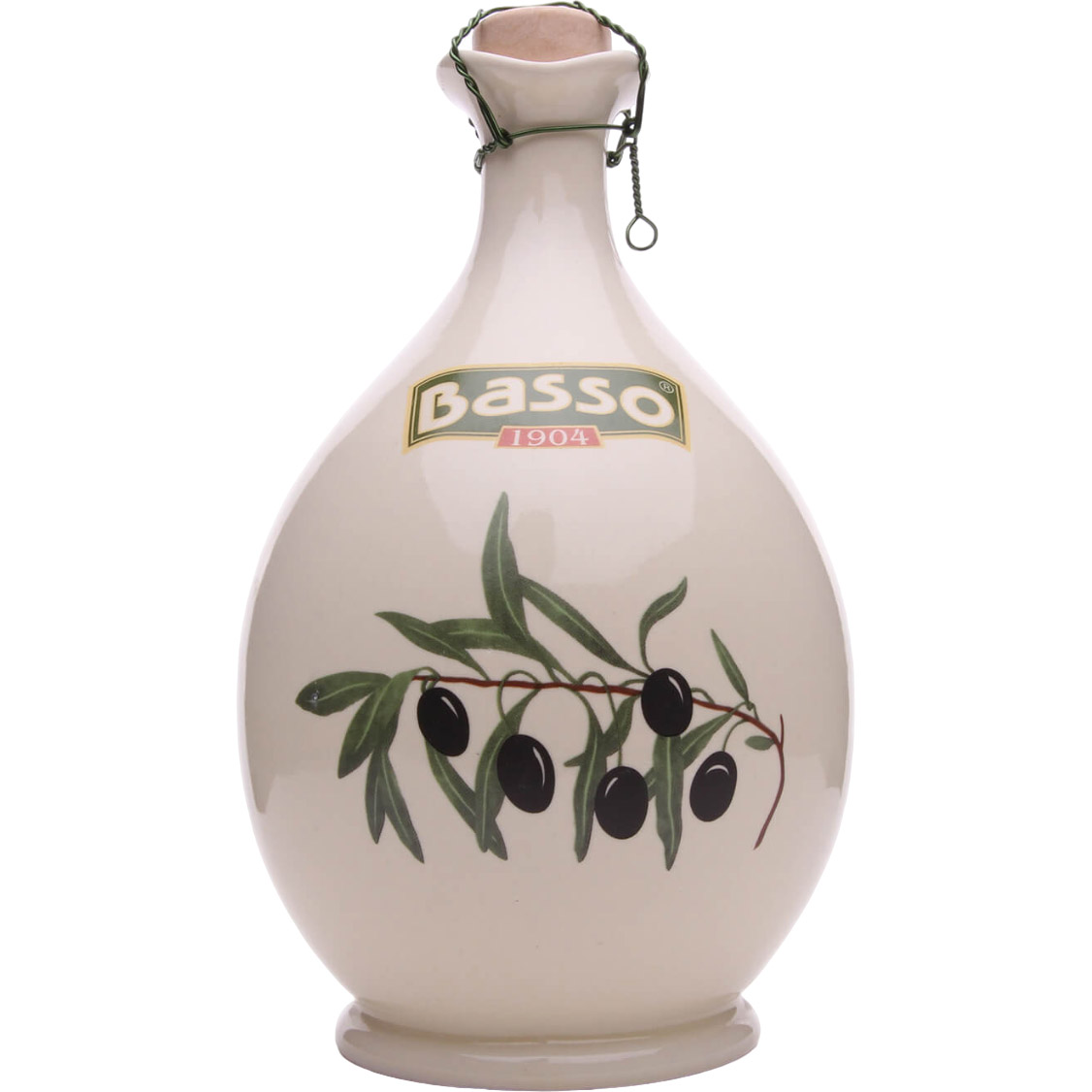 Олія оливкова Basso EV нефільтрована керамічна пляшка 750 мл (818700) - фото 1