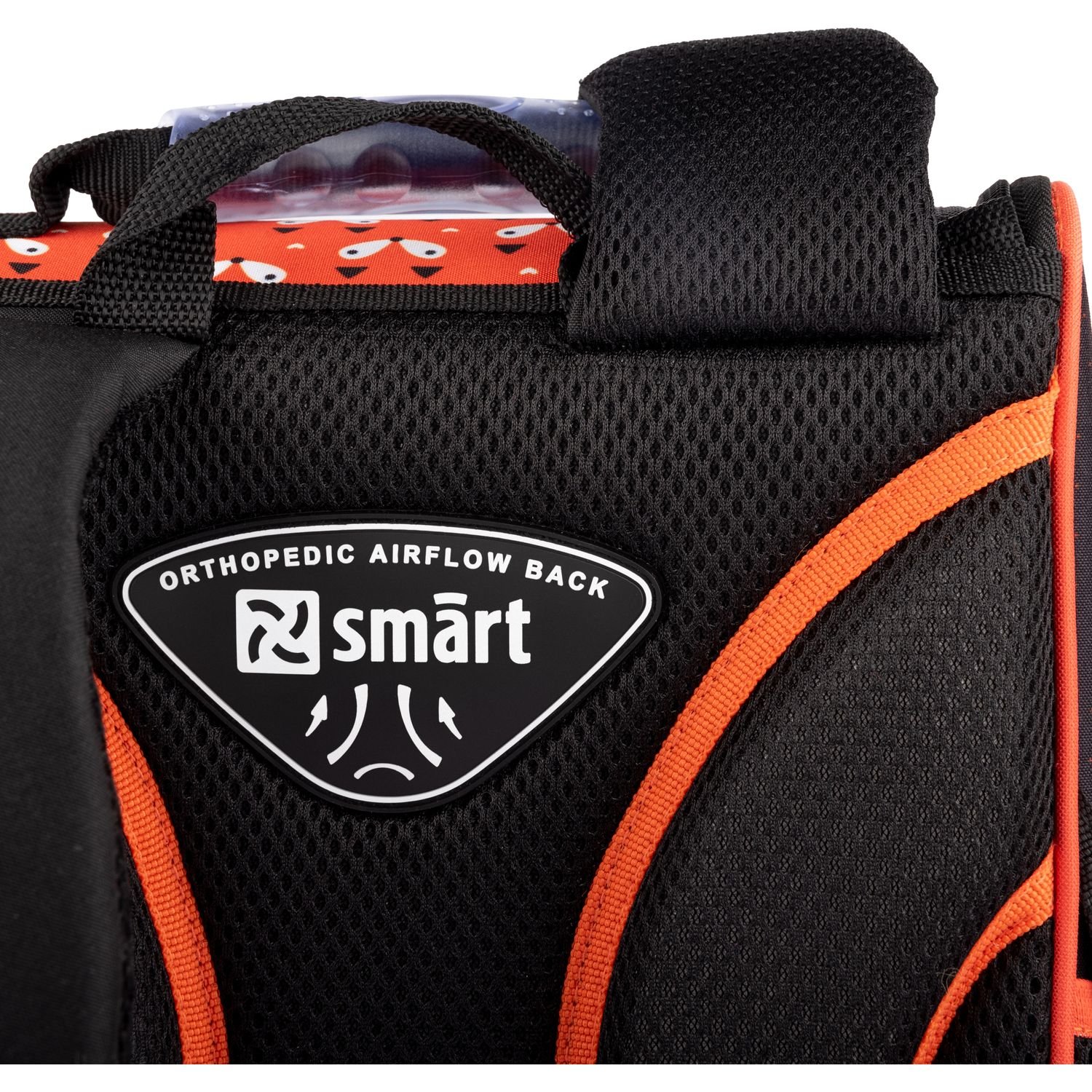 Рюкзак шкільний каркасний Smart PG-11 Foxy, черный с оранжевым (558994) - фото 5