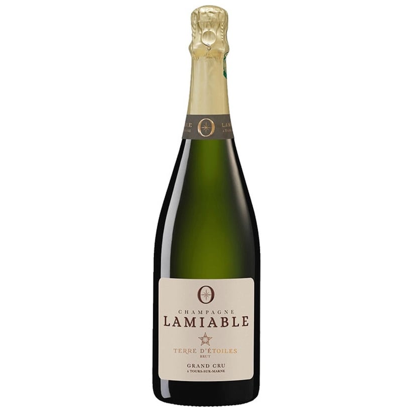 Шампанське Lamiable Terre d`Etoiles Brut Grande Reserve Grand Cru, біле, брют, 0,75 л (53708) - фото 1