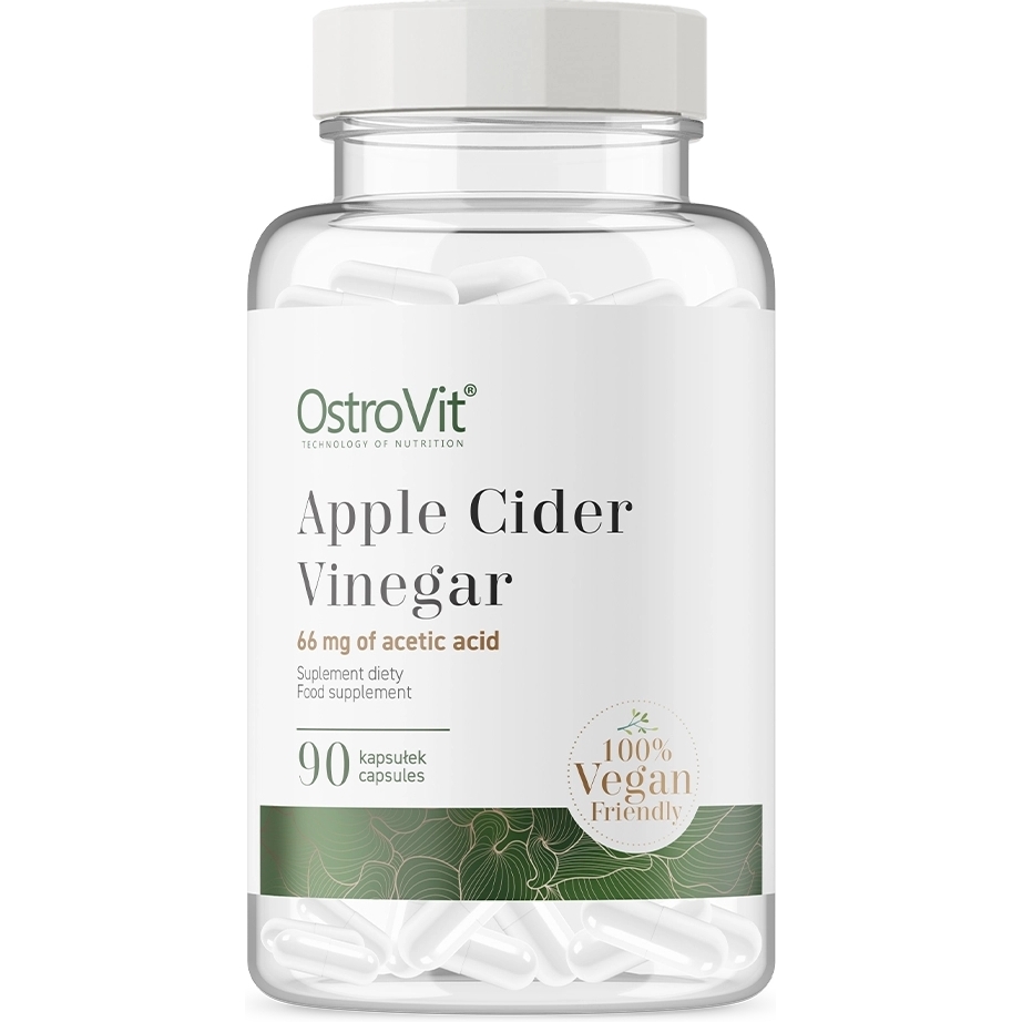 Натуральная добавка OstroVit Apple Cider Vinegar VEGE 90 капсул - фото 1