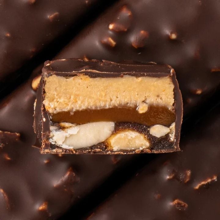 Батончик Fizi Guilty Pleasure Peanut + caramel у шоколадній глазурі 45 г - фото 4