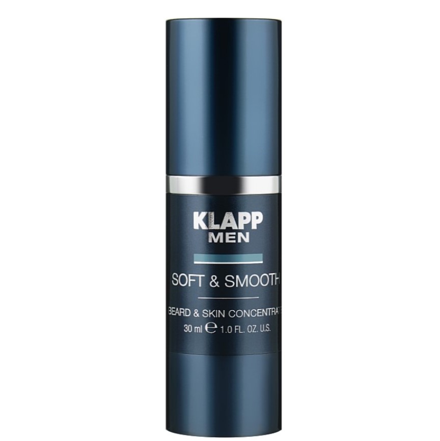 Концентрат для догляду за шкірою обличчя і бородою Klapp Men Shape & Smooth Global Gel 30 мл - фото 1