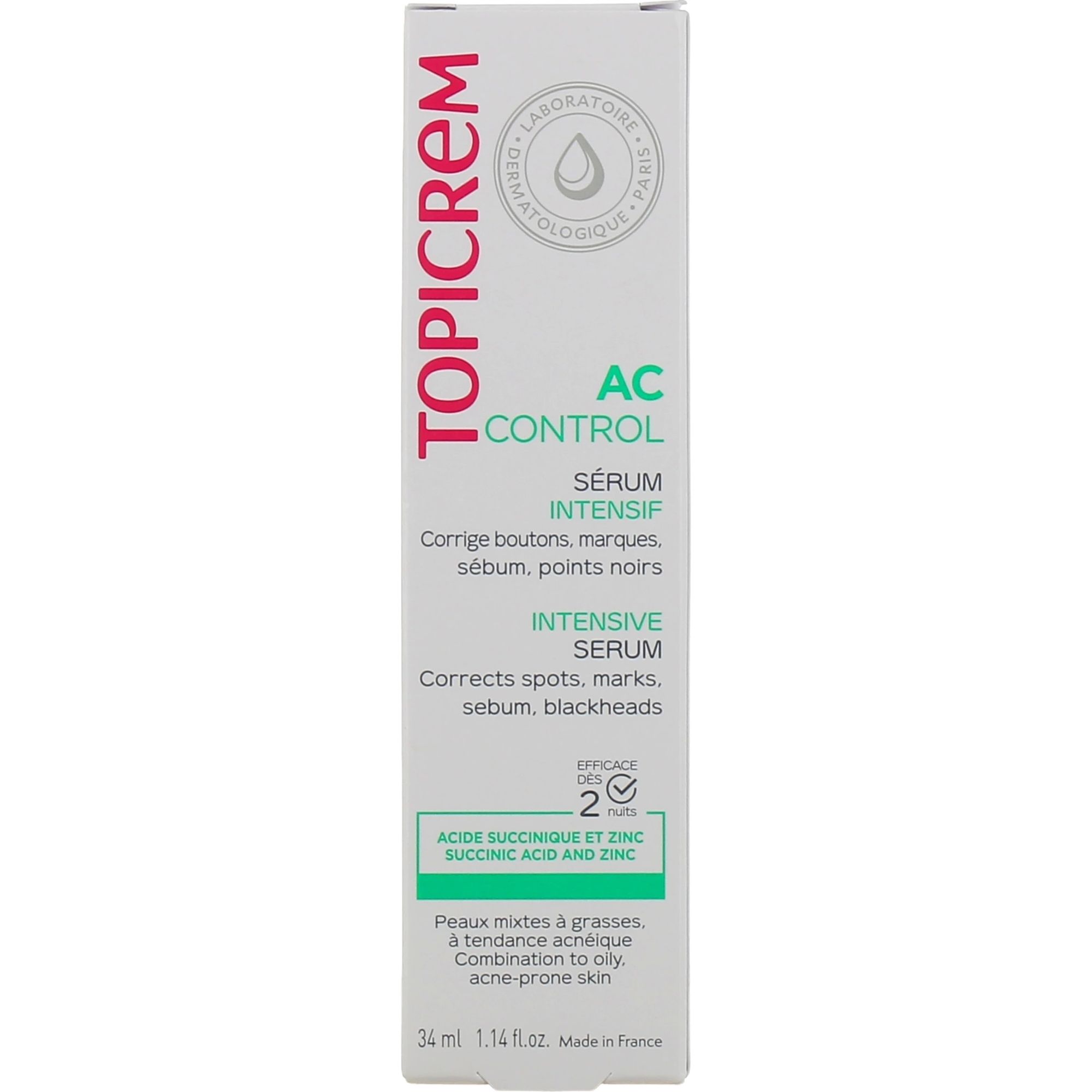 Сироватка для обличчя Topicrem AC Control Intensive Serum 34 мл - фото 2