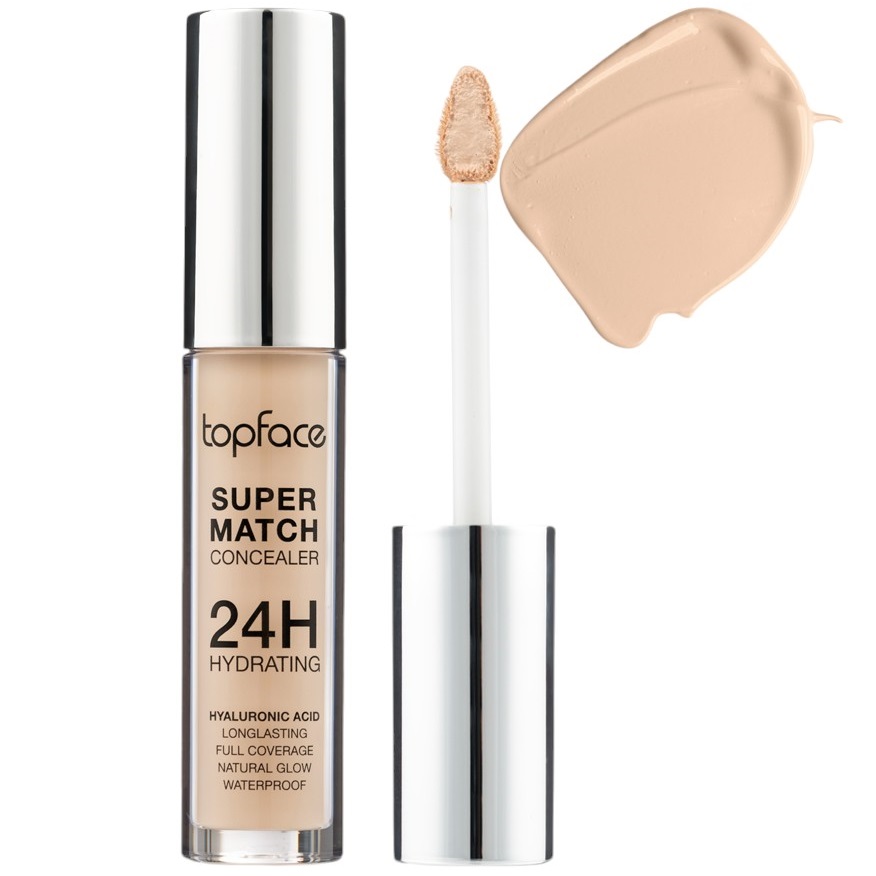 Консилер TopFace Super Match Concealer PT474 відтінок 001, 6 мл - фото 1