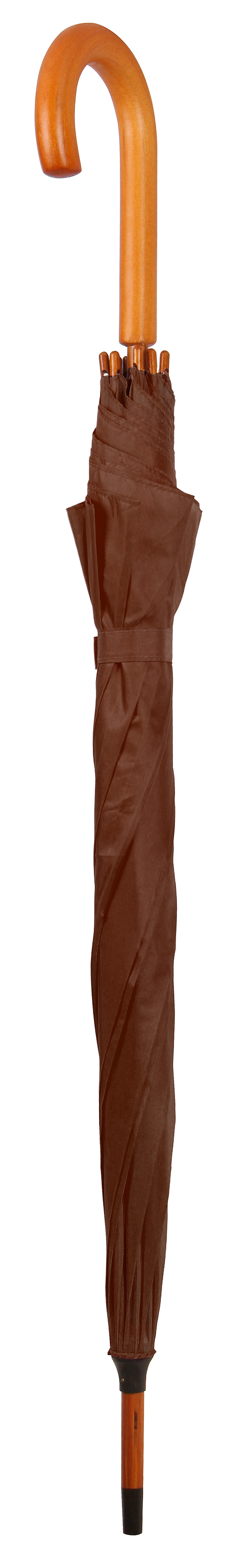 Зонт-трость Bergamo Toprain, коричневый (4513101) - фото 2