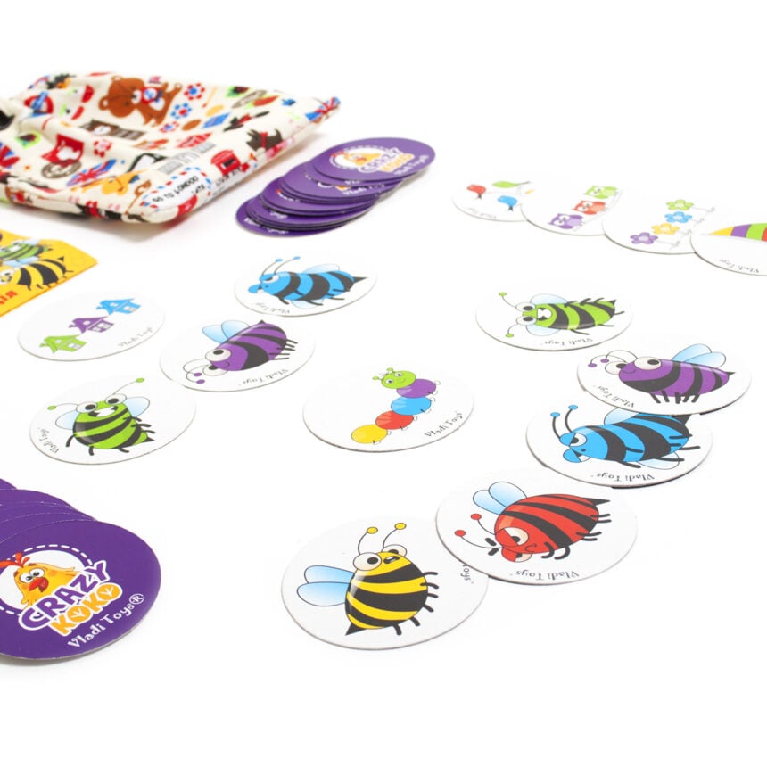 Игра в мешочке Vladi Toys Безумные пчелы, укр. язык (VT8077-15) - фото 3