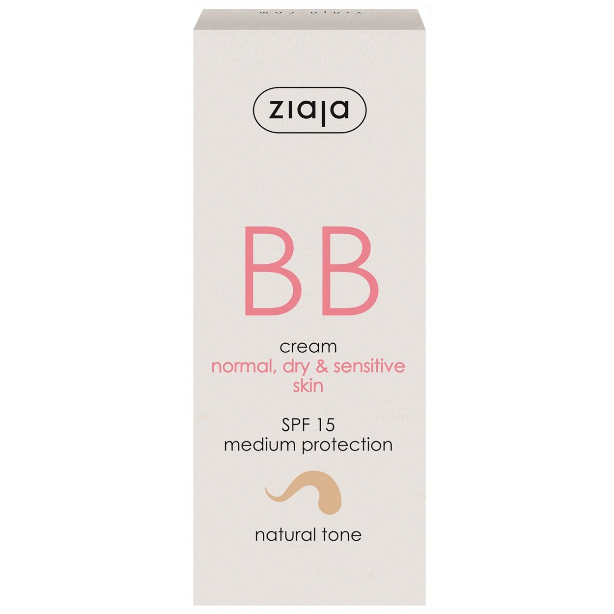 ВВ-крем Ziaja Active Natural Tone SPF 15, відтінок натуральний, 50 мл (16224) - фото 2