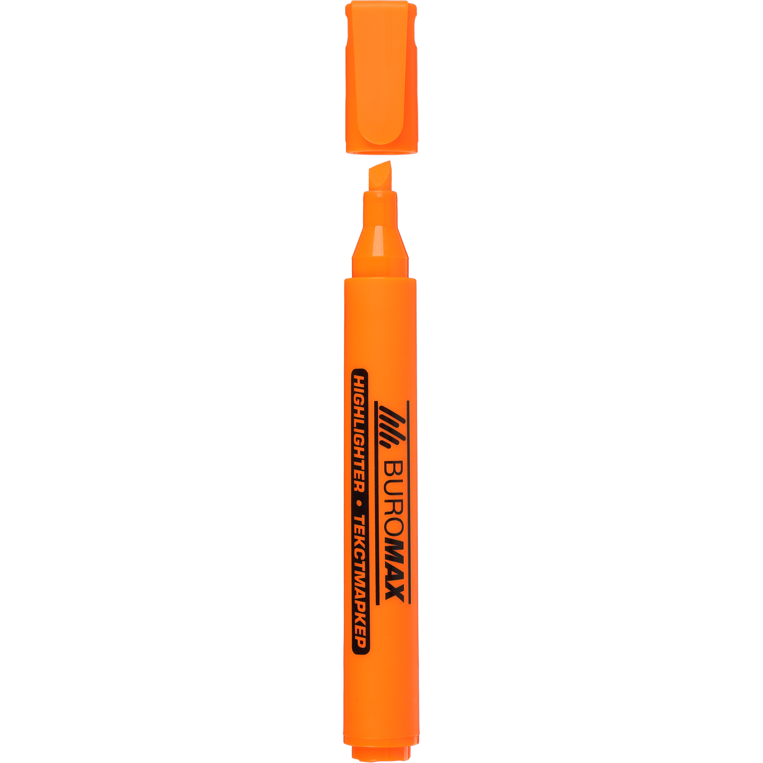 Текст-маркер Buromax круглий помаранчевий (BM.8906-11) - фото 2