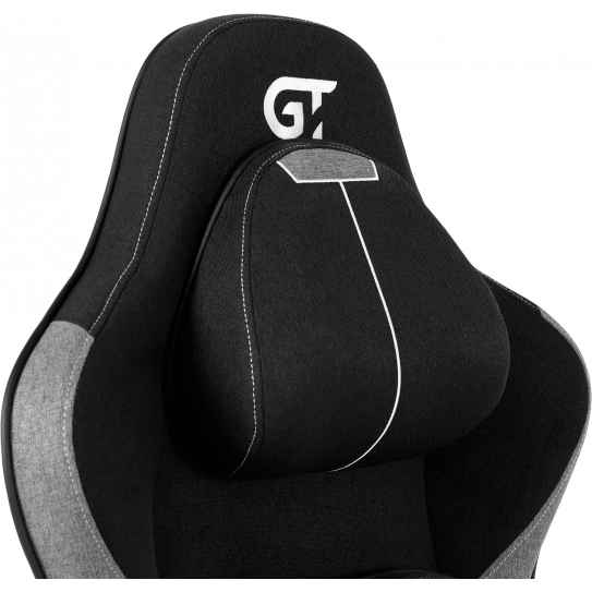 Геймерське крісло GT Racer X-2308 Fabric Blac)/Gray (X-2308 Fabric Black/Gray) - фото 6