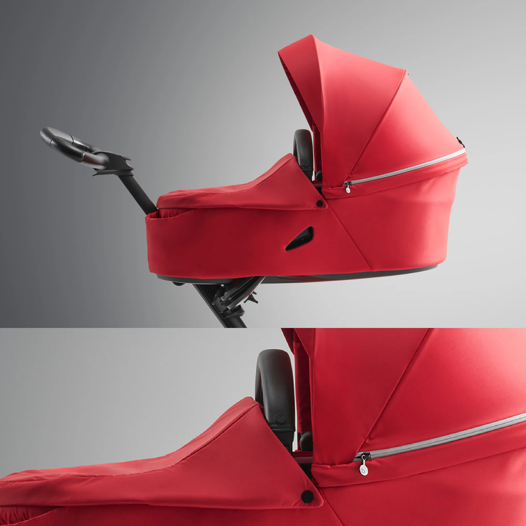 Універсальна коляска 2 в 1 Stokke Xplory X Ruby Red (k.571404) - фото 3