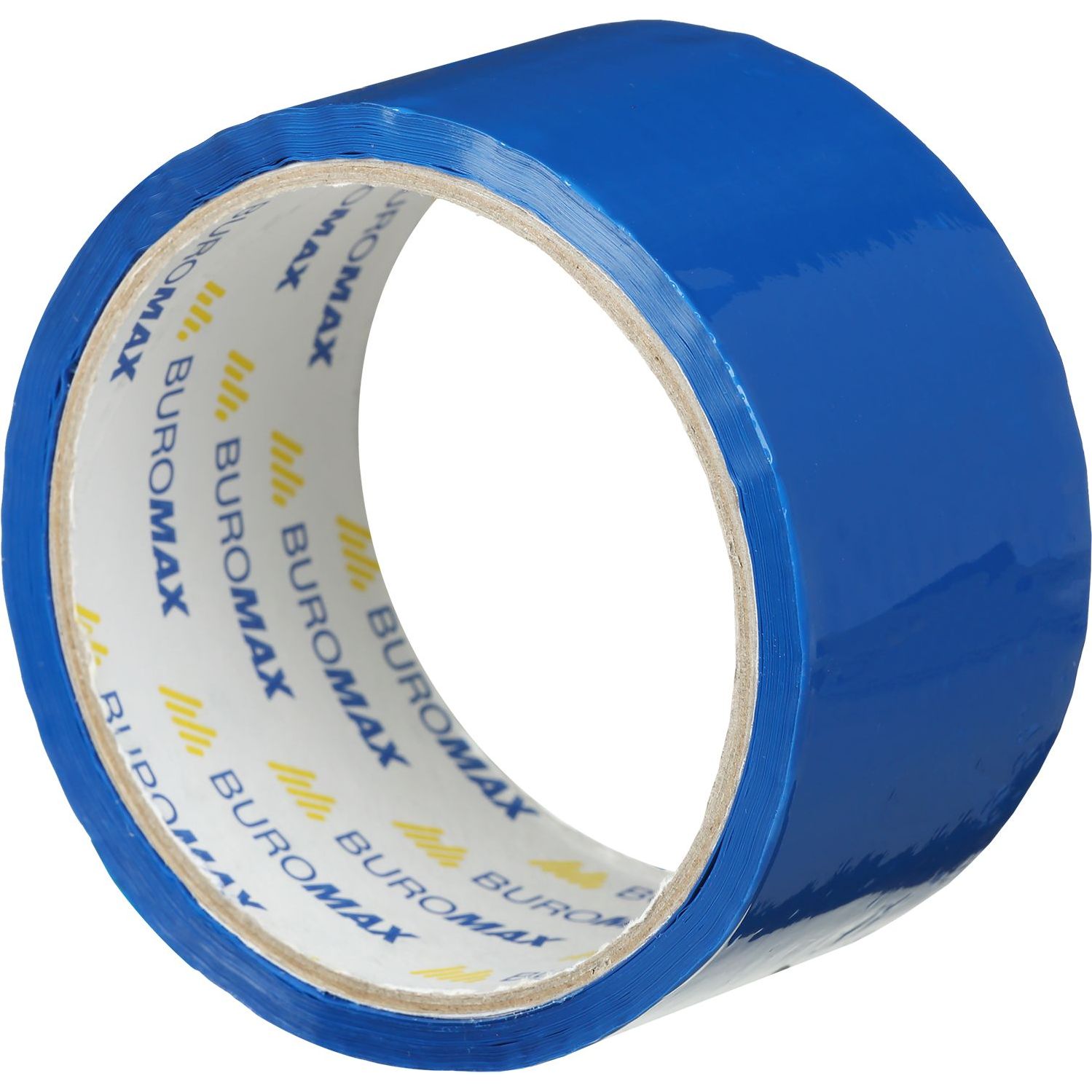 Клейка стрічка пакувальна Buromax 48 мм x 35 м синя (BM.7007-02) - фото 1
