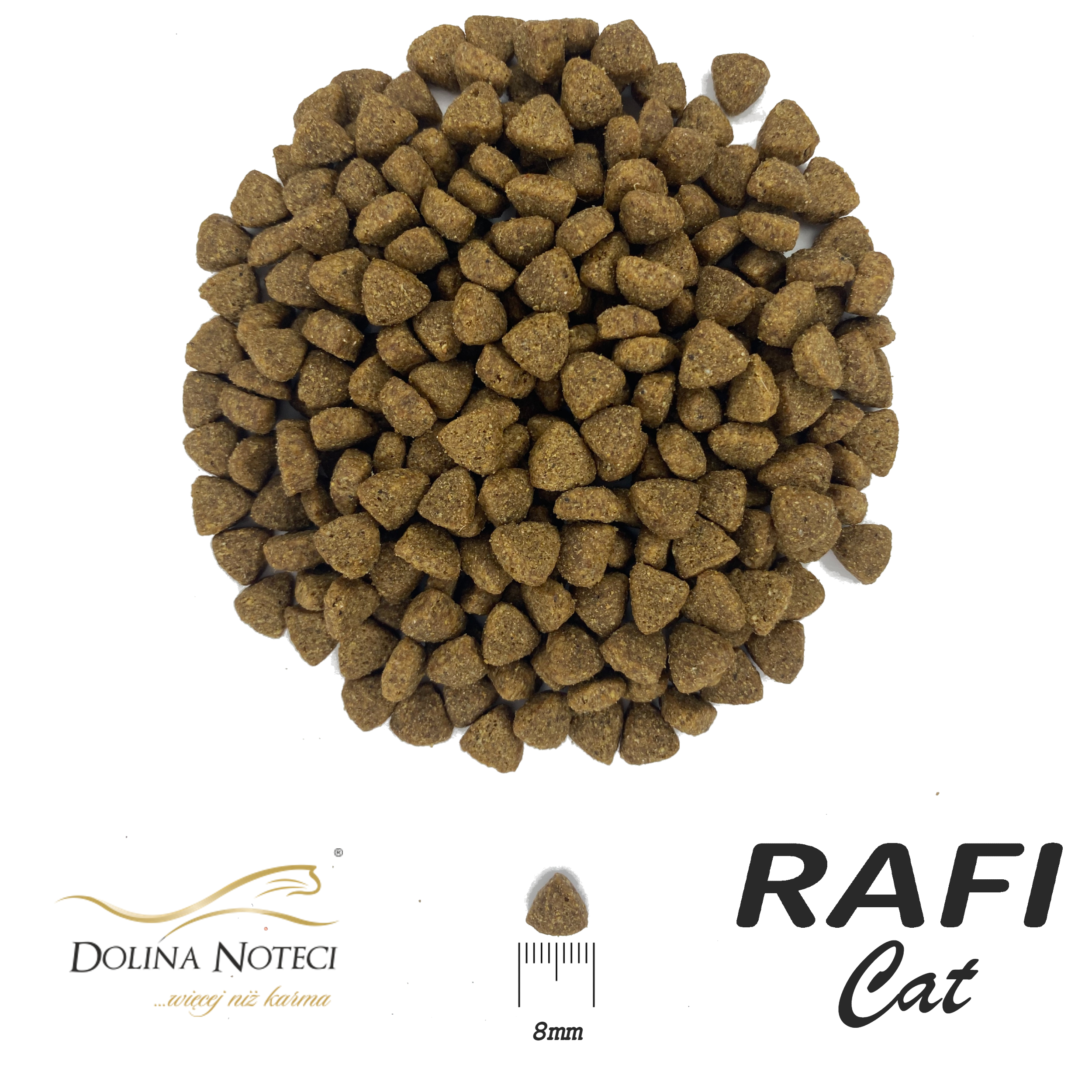 Сухой корм для взрослых котов Dolina Noteci Rafi Cat с курицей 7 кг - фото 2