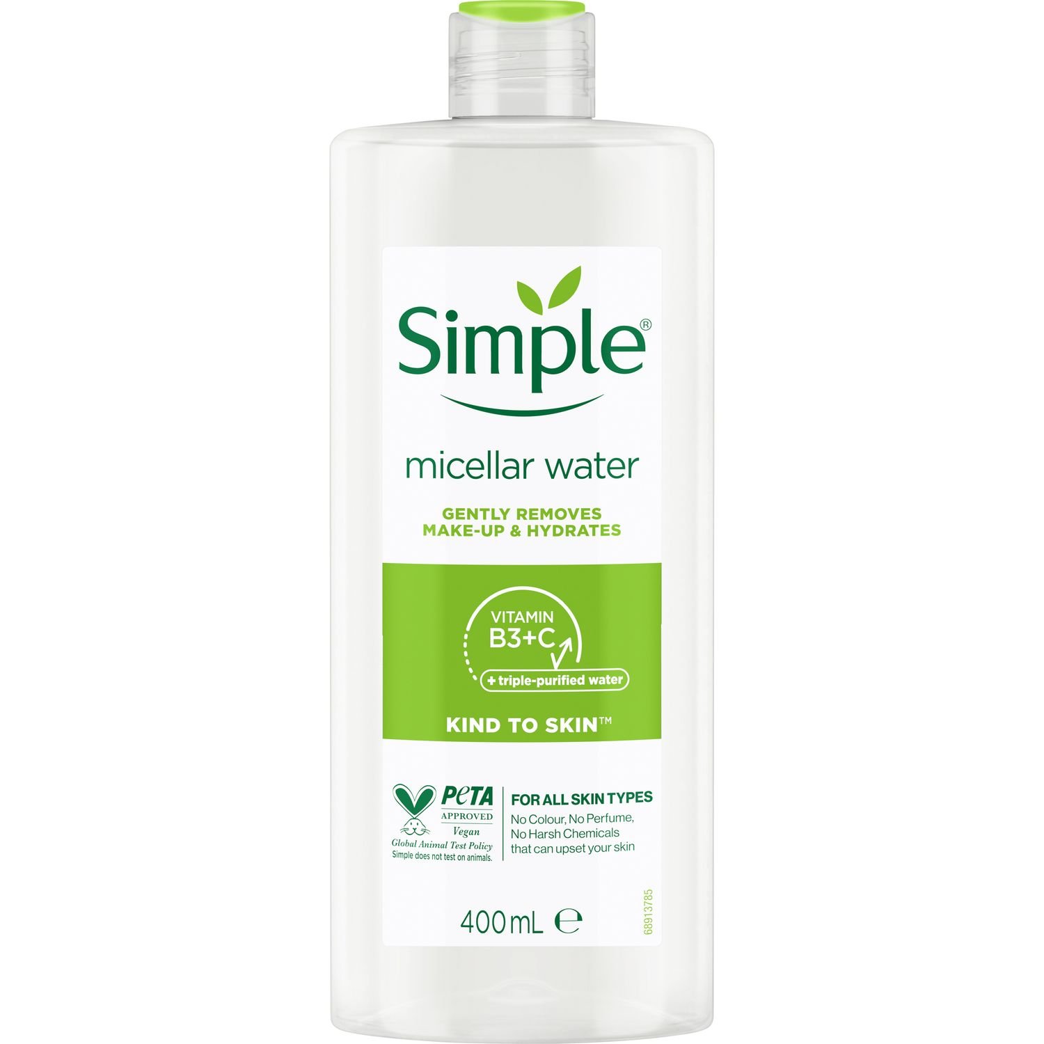 Мицеллярная вода Simple Kind to Skin 400 мл - фото 1