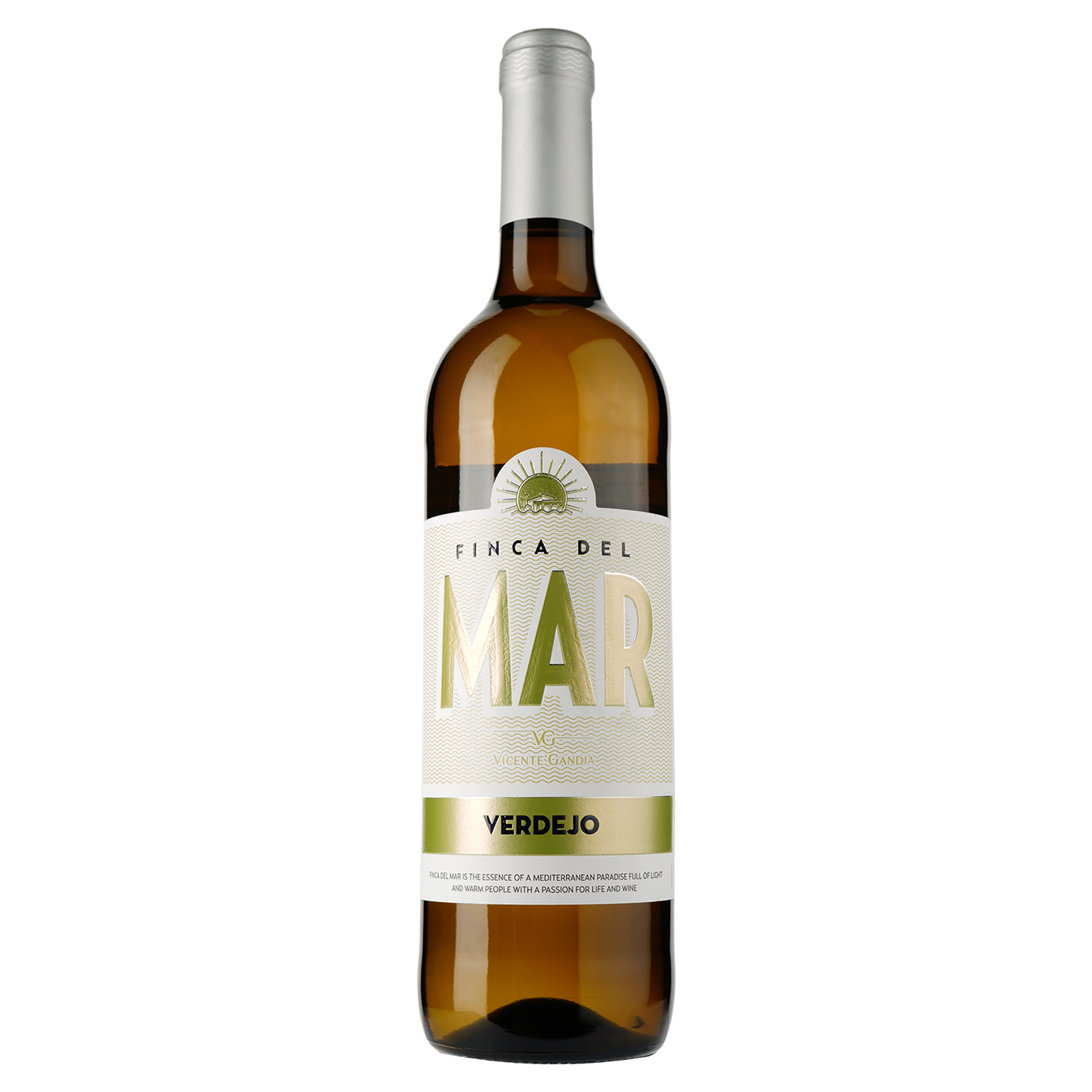 Вино Finca del Mar Verdejo, белое, сухое, 12,5%, 0,75 л (37728) - фото 1